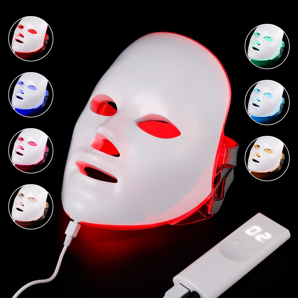 Seven-Color Photon Rejuvenation Skin Mask - Transform Your Beauty Routine!