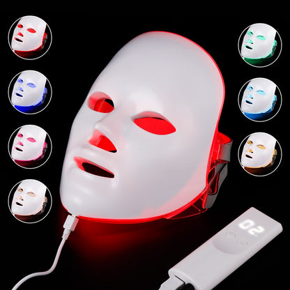 Seven-Color Photon Rejuvenation Skin Mask - Transform Your Beauty Routine!