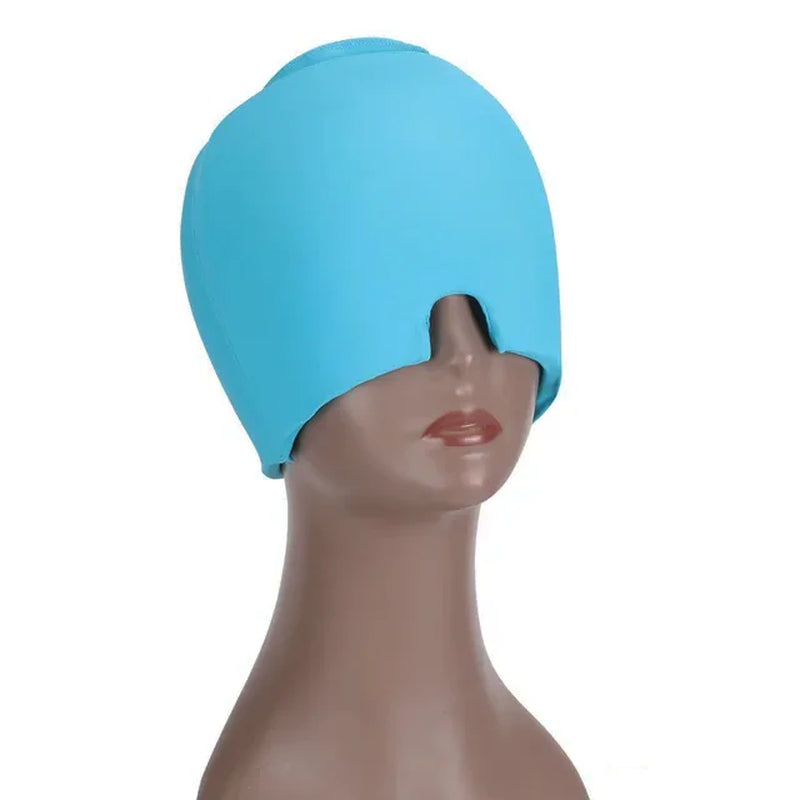 Revolutionary Migraine Gel Cold Ice Head Wrap - Ultimate Headache Relief Mask for Stress, Tension, and Sinus Comfort