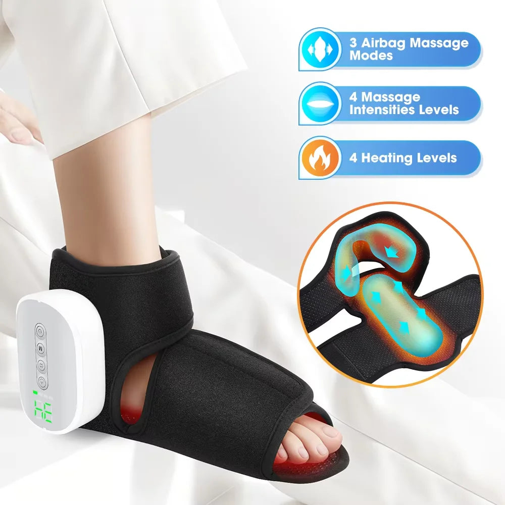 Revitalize Your Feet and Hands with Our Versatile Electric Massager – Soothing Heat and Vibrations for Ultimate Relaxation!