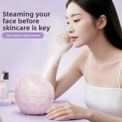 Nano Mist Facial Steamer – Deep Hydration & Skin Renewal
