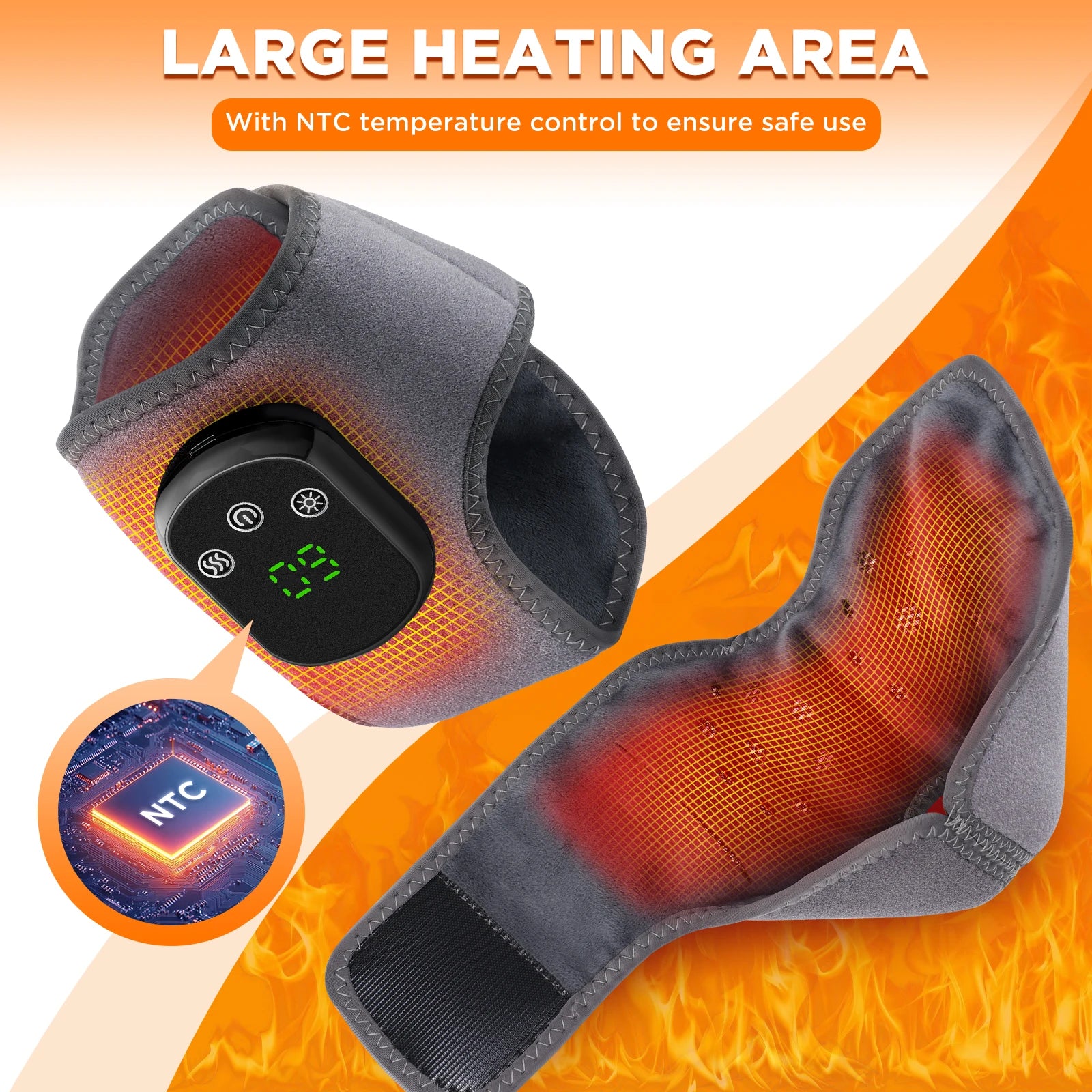 Revitalize Your Feet and Hands with Our Versatile Electric Massager – Soothing Heat and Vibrations for Ultimate Relaxation!