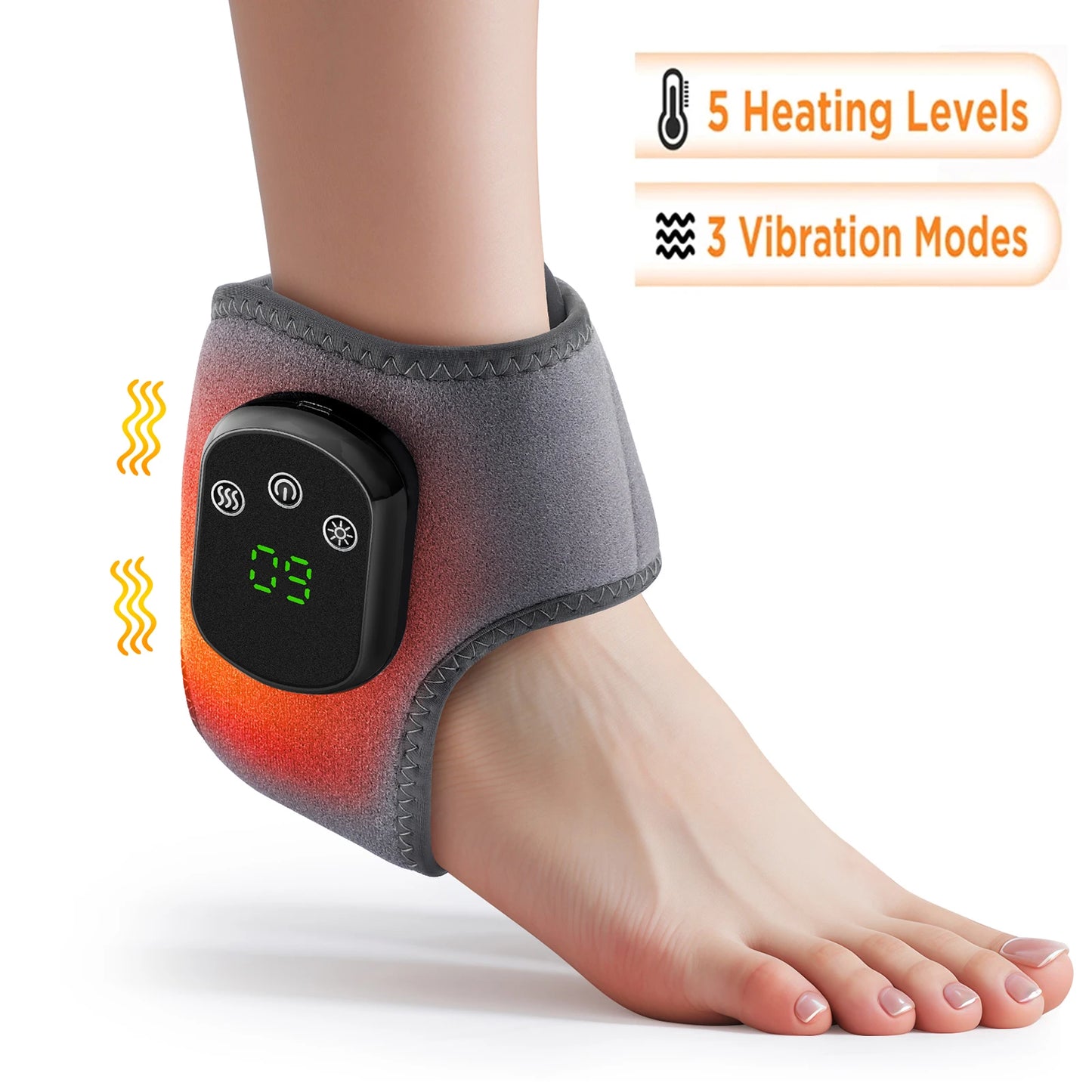 Revitalize Your Feet and Hands with Our Versatile Electric Massager – Soothing Heat and Vibrations for Ultimate Relaxation!